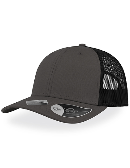 Atlantis Recy Three Cap Dark Grey / Black One Size