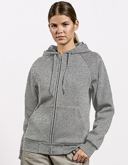 Women´s Heavy Hoody Jacket Heather Grey 3XL