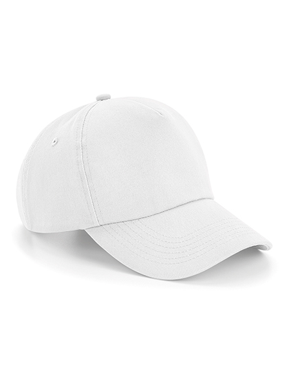 Beechfield Authentic 5 Panel Cap White