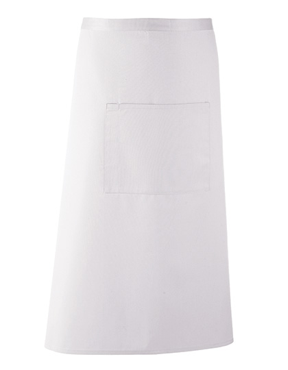 Colours Collection Bar Apron White 90 x 80 cm