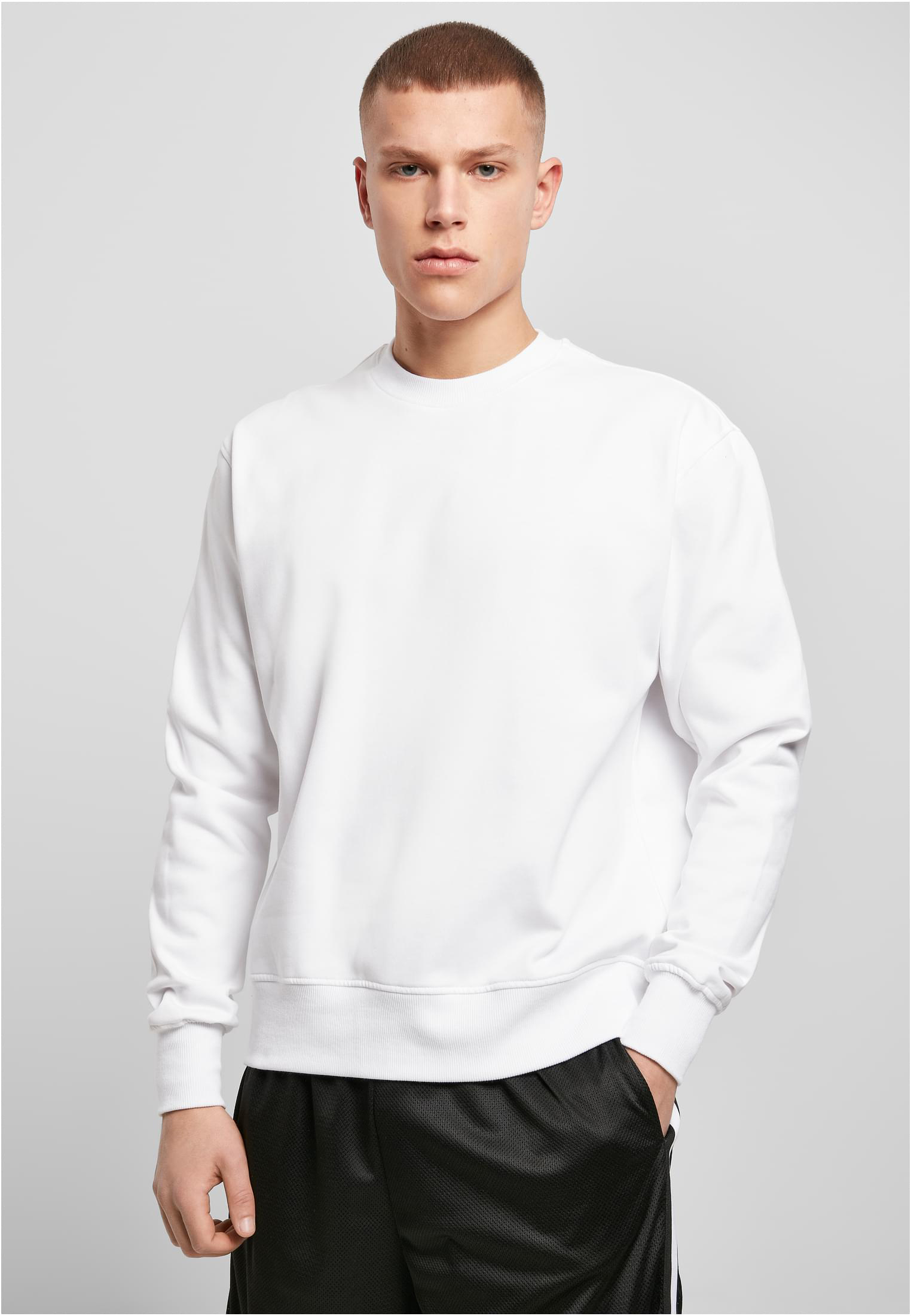 Build Your Brand Premium Oversize Crewneck Sweatshirt