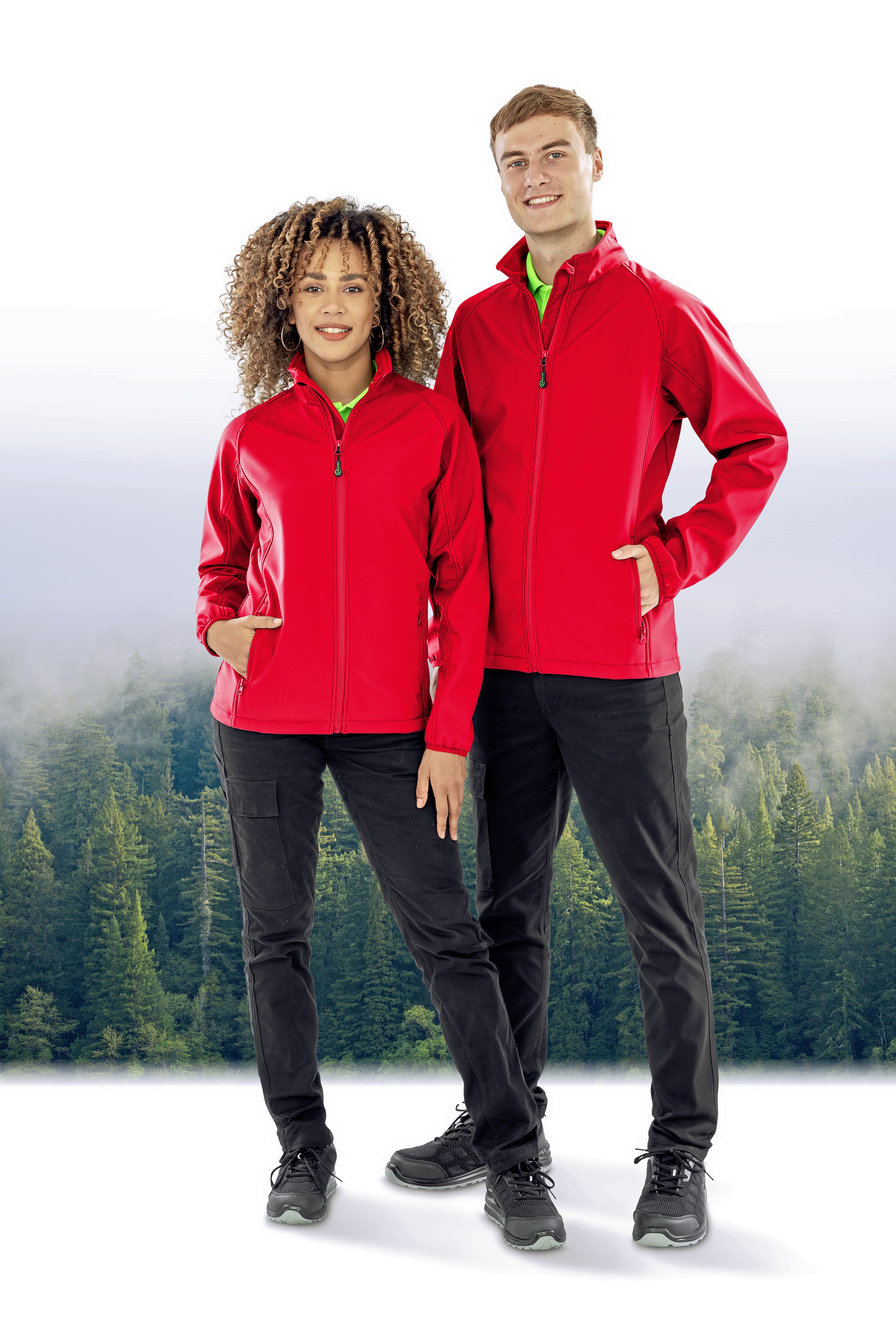 Men´s Recycled 2-Layer Printable Softshell Jacket