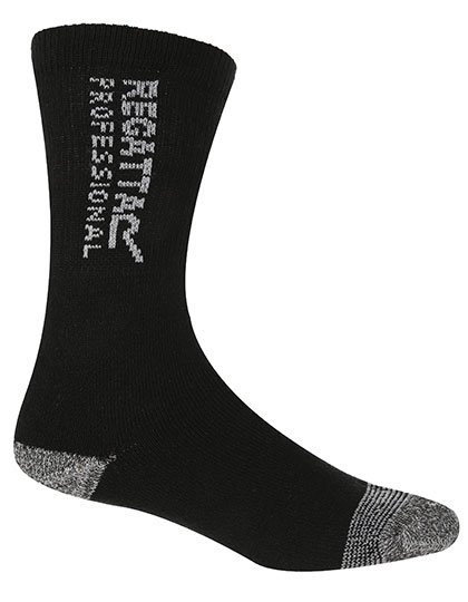 Workwear Socks (3 Pair Pack) Black 39/46