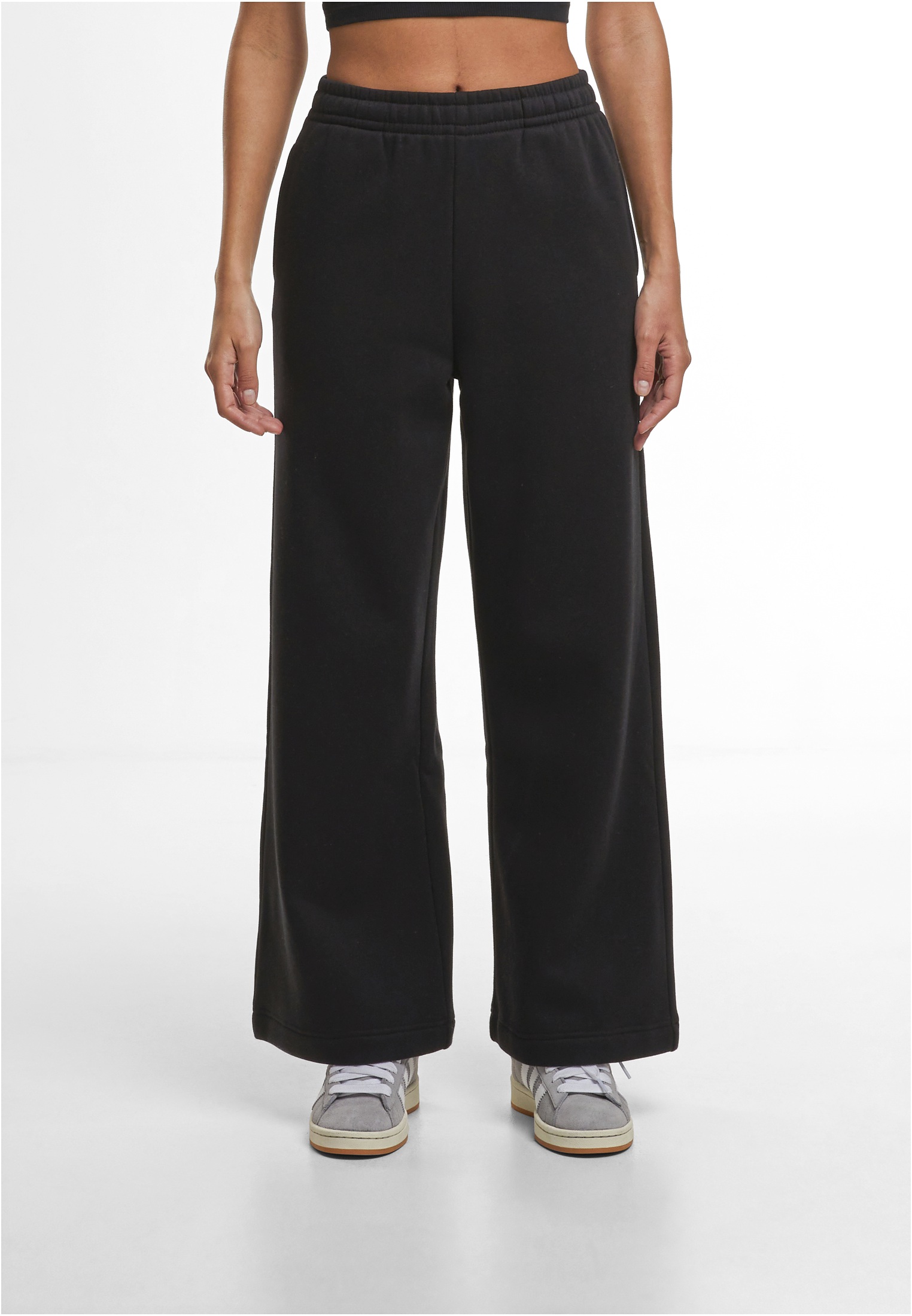 Build Your Brand Ladies Wideleg Sweatpants