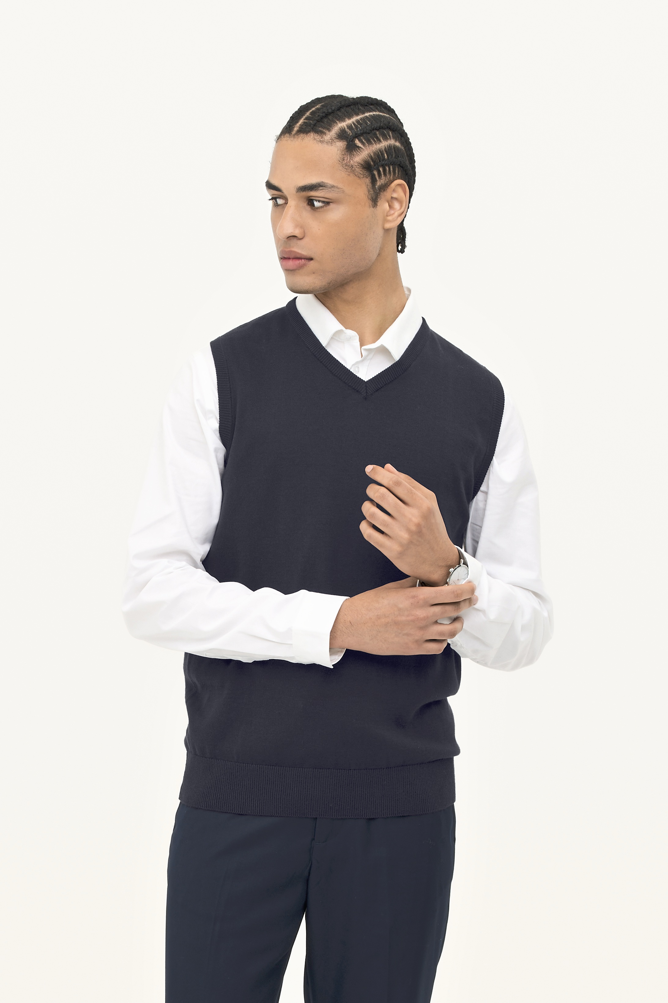 Unisex Sleeveless Sweater Gentlemen