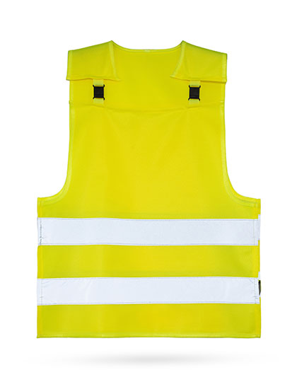 Children´s Safety Poncho with anti-strangulation system “Koge” Signal Yellow S