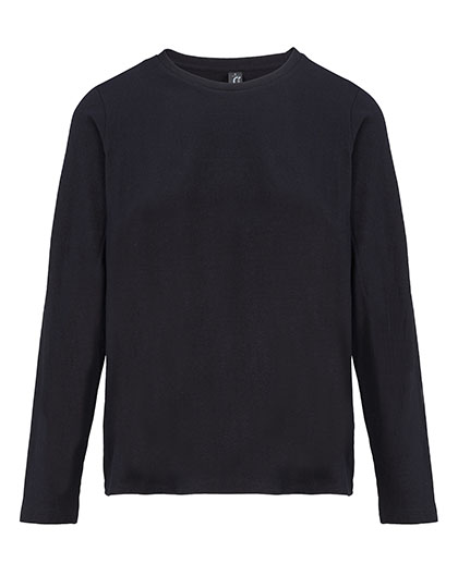 Women´s Monarch Long Sleeve T-Shirt Deep Black XXL