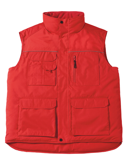 B&C Collection Expert Pro Bodywarmer Red S