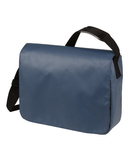 Shoulder Bag Style Navy 37 x 28 x 12 cm