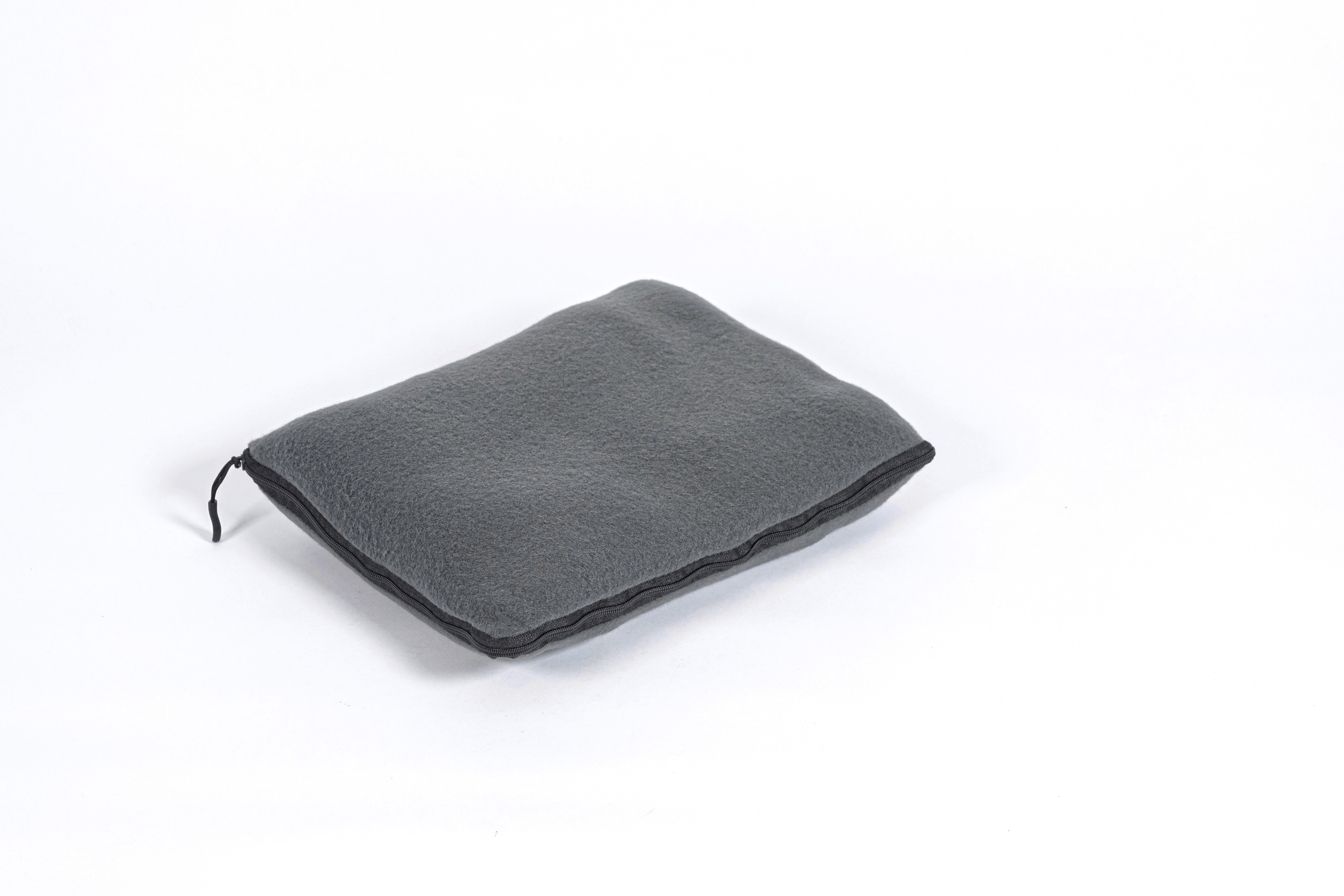 Mikrofleece-Decken-Kissen-Set Recycled