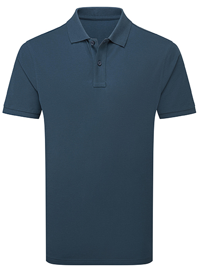 Herren Relaxed-Fit Poloshirt Midnight Blue 3XL