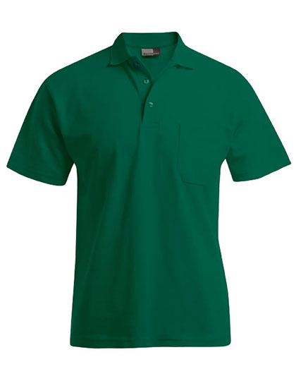 Men´s Heavy Polo Pocket Forest 5XL