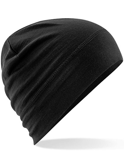 Beechfield Merino Beanie Black