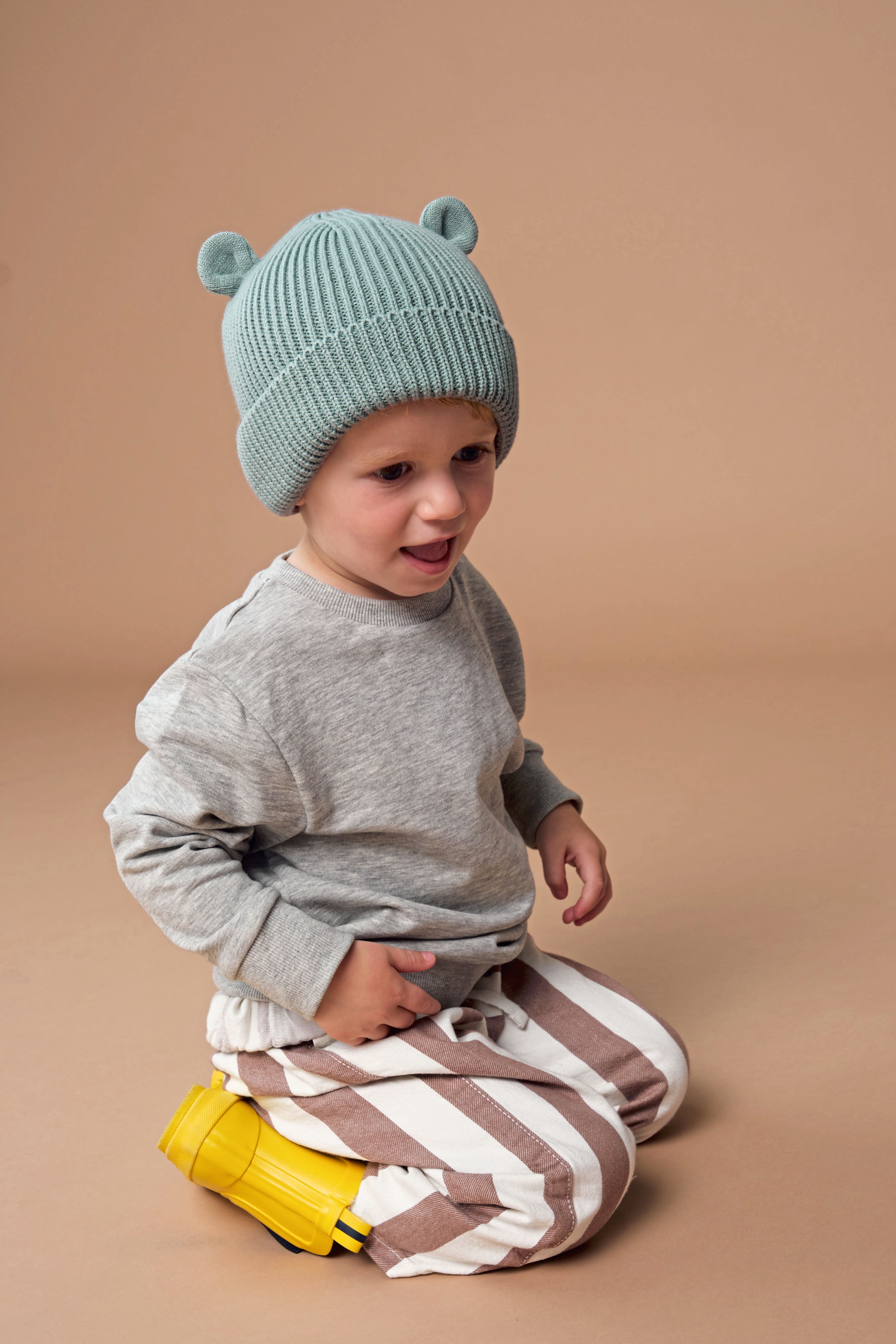 Beechfield Organic Baby Bear Beanie