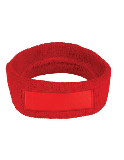 Kopfschweißband mit Label Red One Size