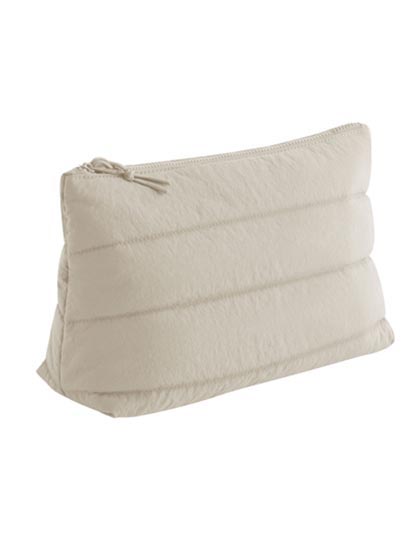 Quilted Accessory Case Natural Stone 30 x 20 x 11 cm