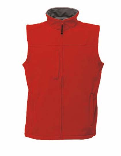 Flux Softshell Bodywarmer Classic Red / Seal Grey (Solid) 4XL