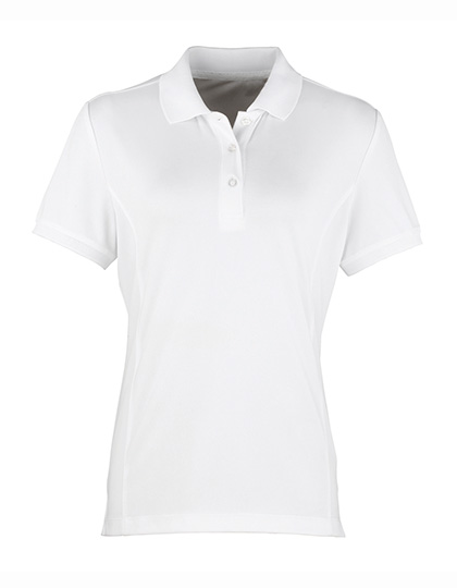 Women´s Coolchecker® Piqué Polo White XXL