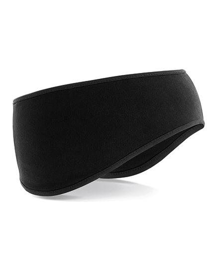 Beechfield Softshell Sports Tech Headband Black
