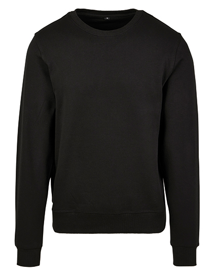 Build Your Brand Premium Crewneck Sweatshirt Black XXL