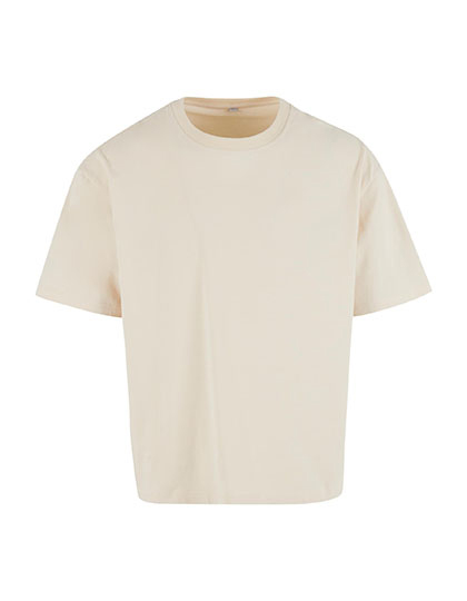 Build Your Brand Cropped Oversized Tee Sand 5XL