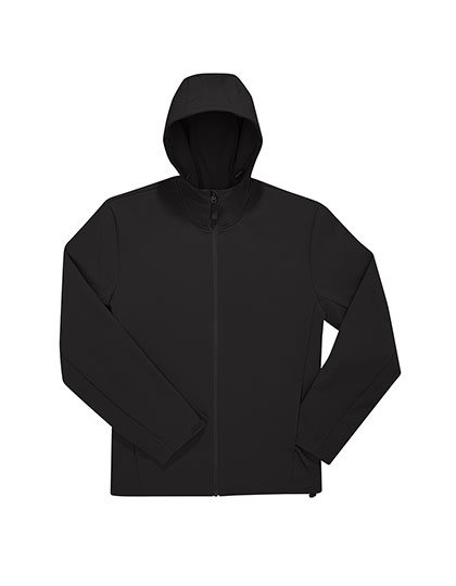 Reset Hooded Softshell Black XL