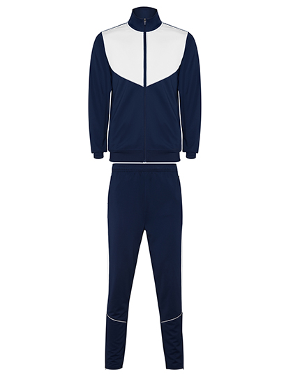 Kids´ Evans Tracksuit Navy Blue 55 / White 01 8 years