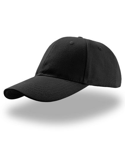Atlantis Liberty Six Buckle Cap Black One Size