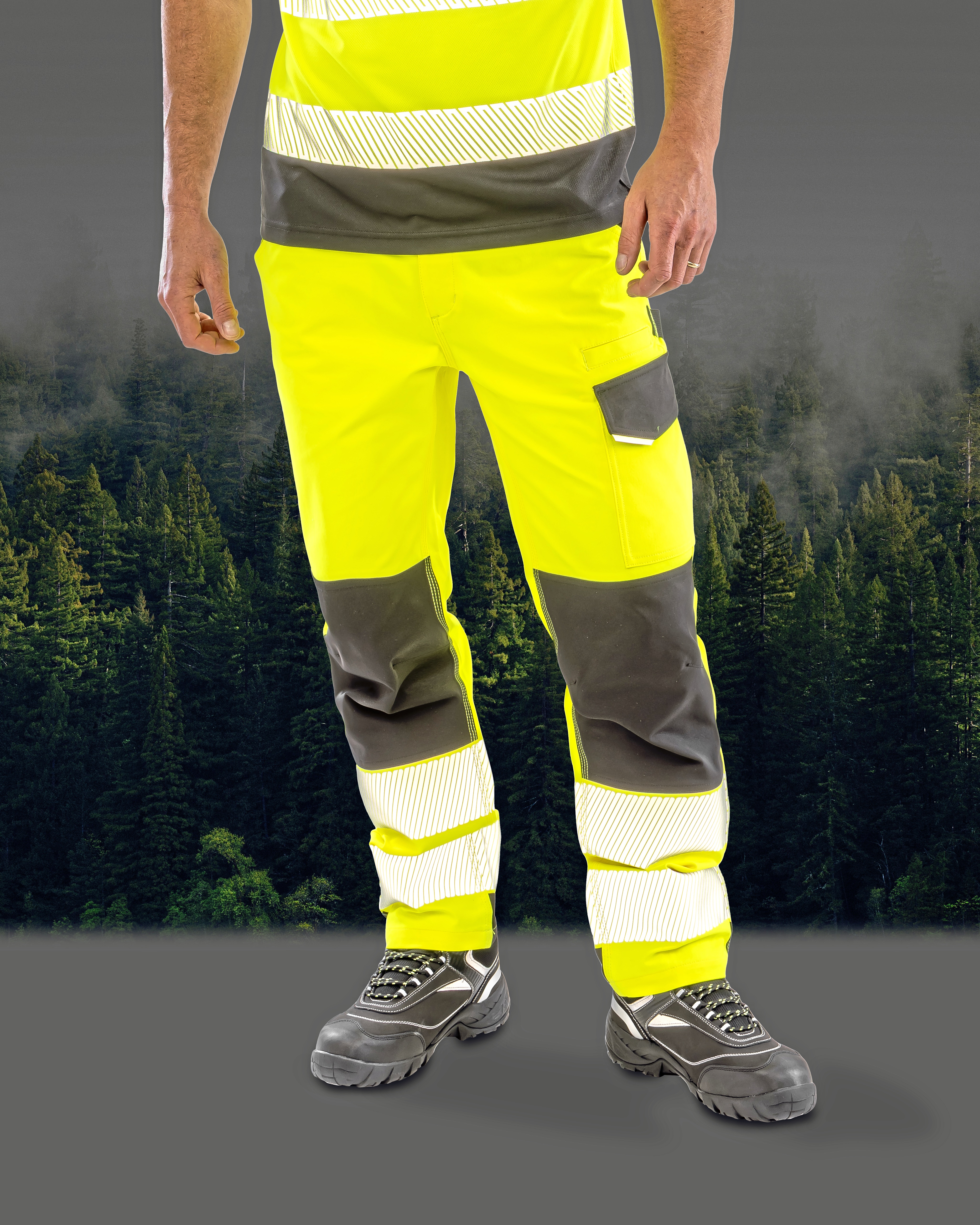 Recycled Dynamic Stretch Safety Trouser