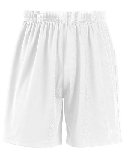Kids´ Basic Shorts San Siro 2 White 8 years (128)