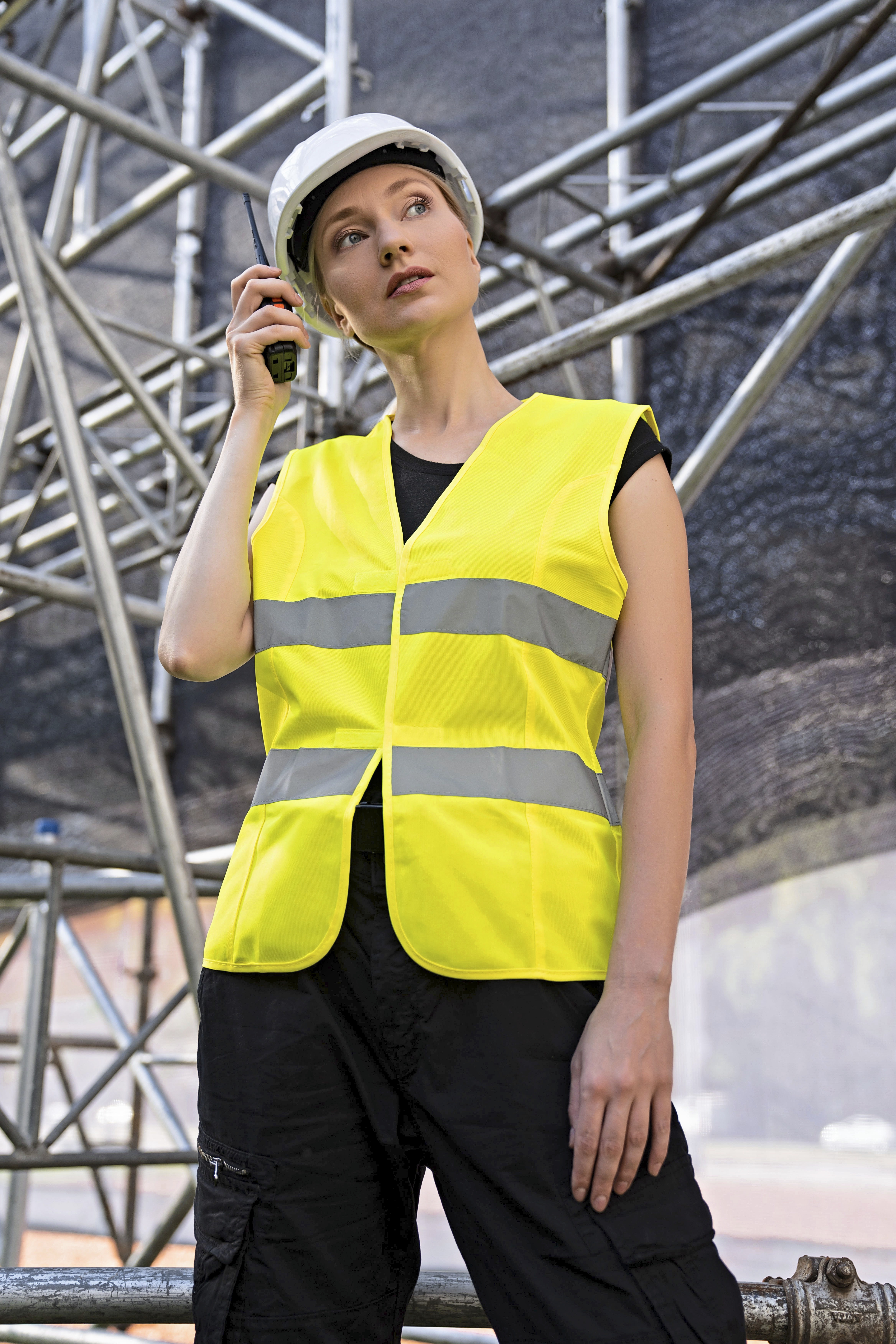 Ladies Fit Hi-Vis Safety Vest Frankfurt