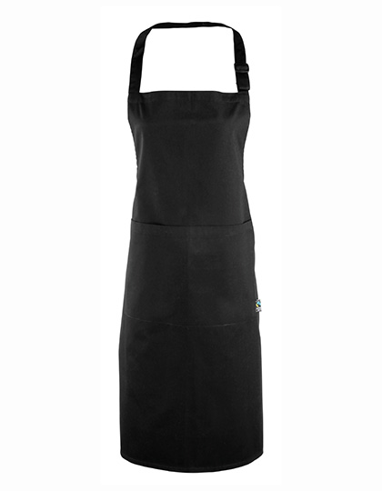 Apron (Fairtrade Cotton) Black (ca. Pantone Black C) 60 x 84 cm