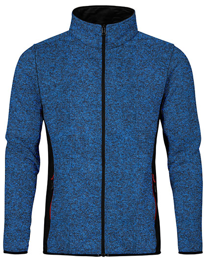Men´s Knit Jacket Workwear Heather Royal 5XL