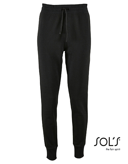 Women´s Slim Fit Jogging Pants Jake Black XXL