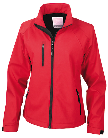 Women´s Base Layer Soft Shell Jacket Red XXL