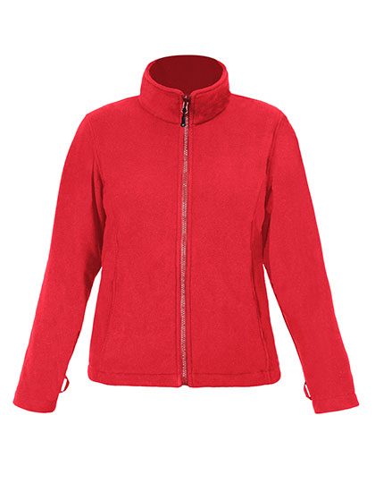 Women´s Fleece Jacket C+ Fire Red 3XL