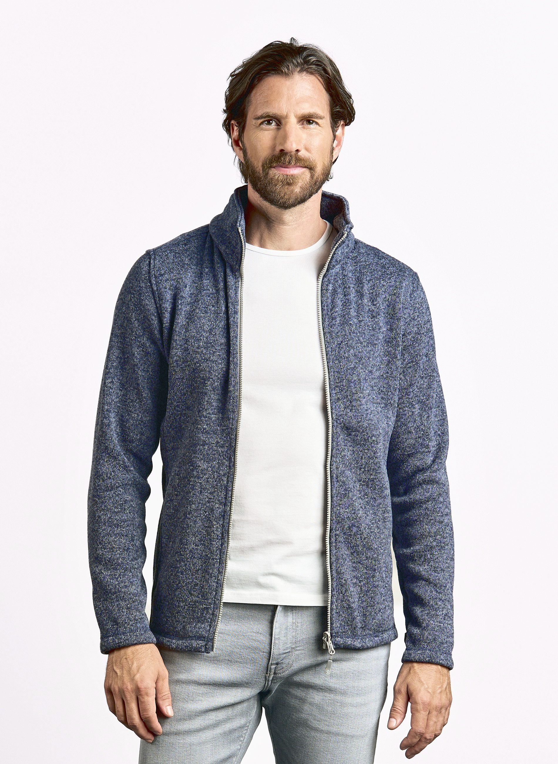 Men´s Knit Fleece Jacket C+