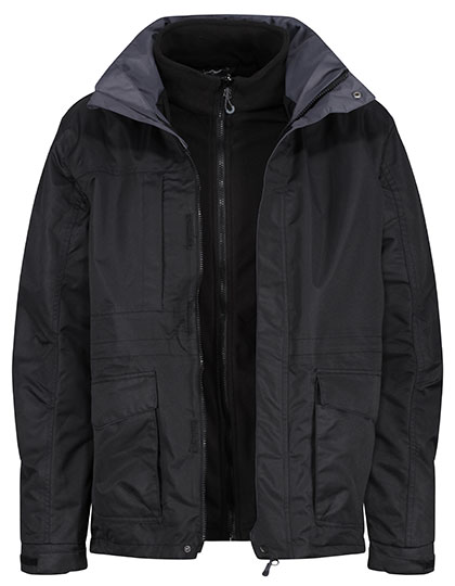 Men´s Benson III Breathable 3 in 1 Jacket Black 4XL