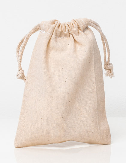 Midi Cotton Stuff Bag Natural approx. 17 x 20 cm