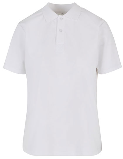 Build Your Brand Sorona® Ladies Polo Tee White 5XL