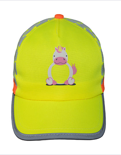 Cap for Kids Funtastic Wildlife Unicorn Yellow One Size