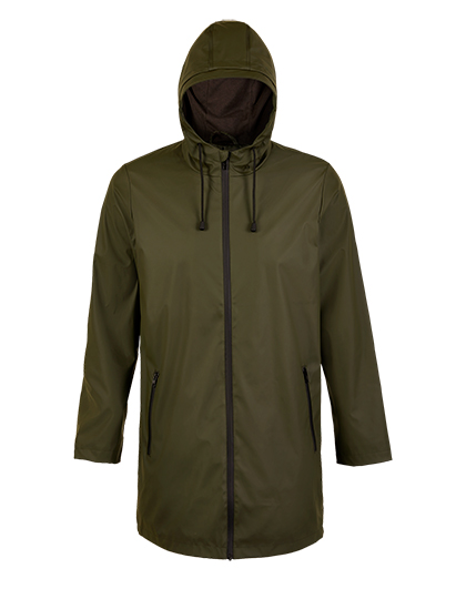 Men´s Wax Parka Antoine Deep Khaki 4XL