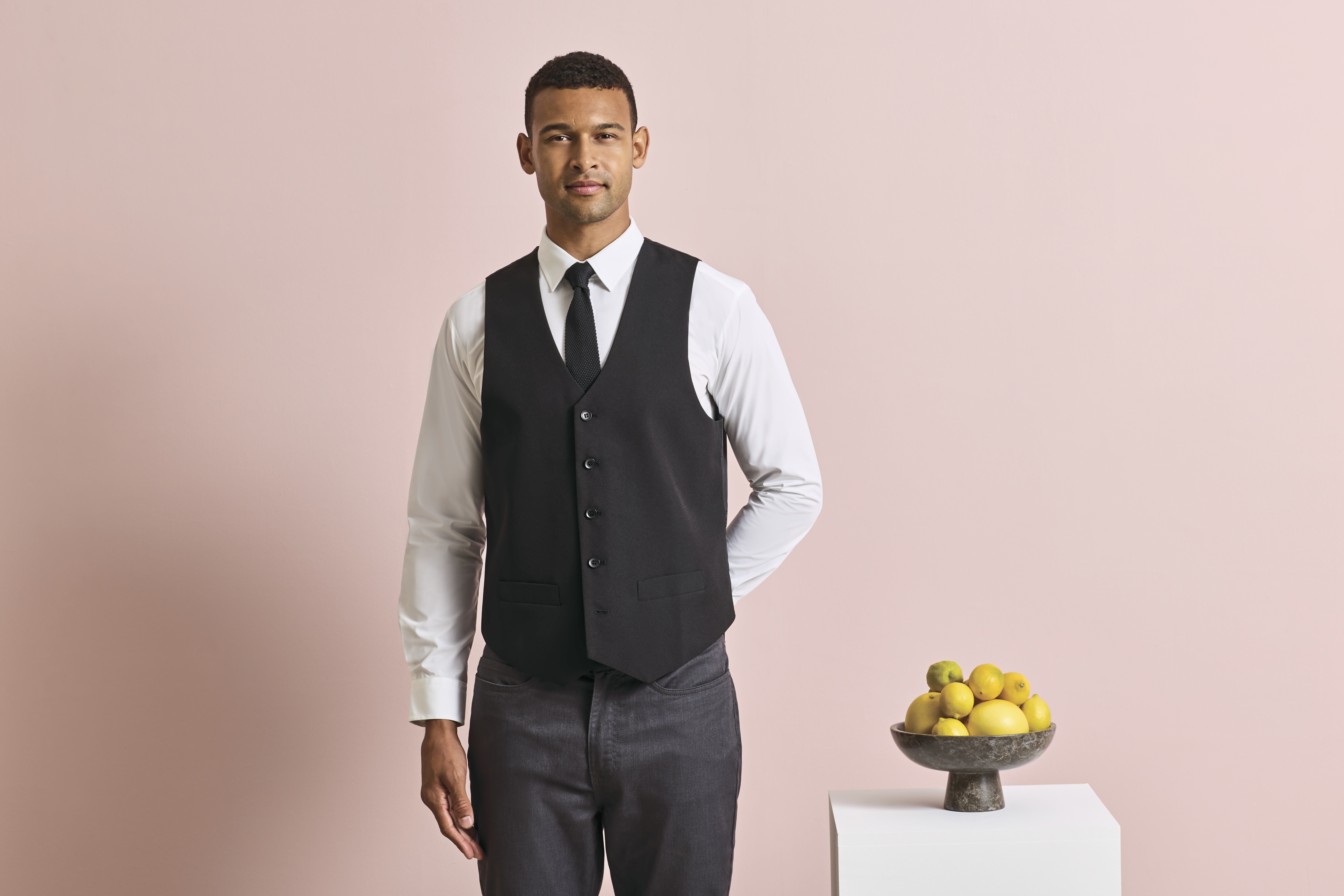 Men´s Lined Polyester Waistcoat