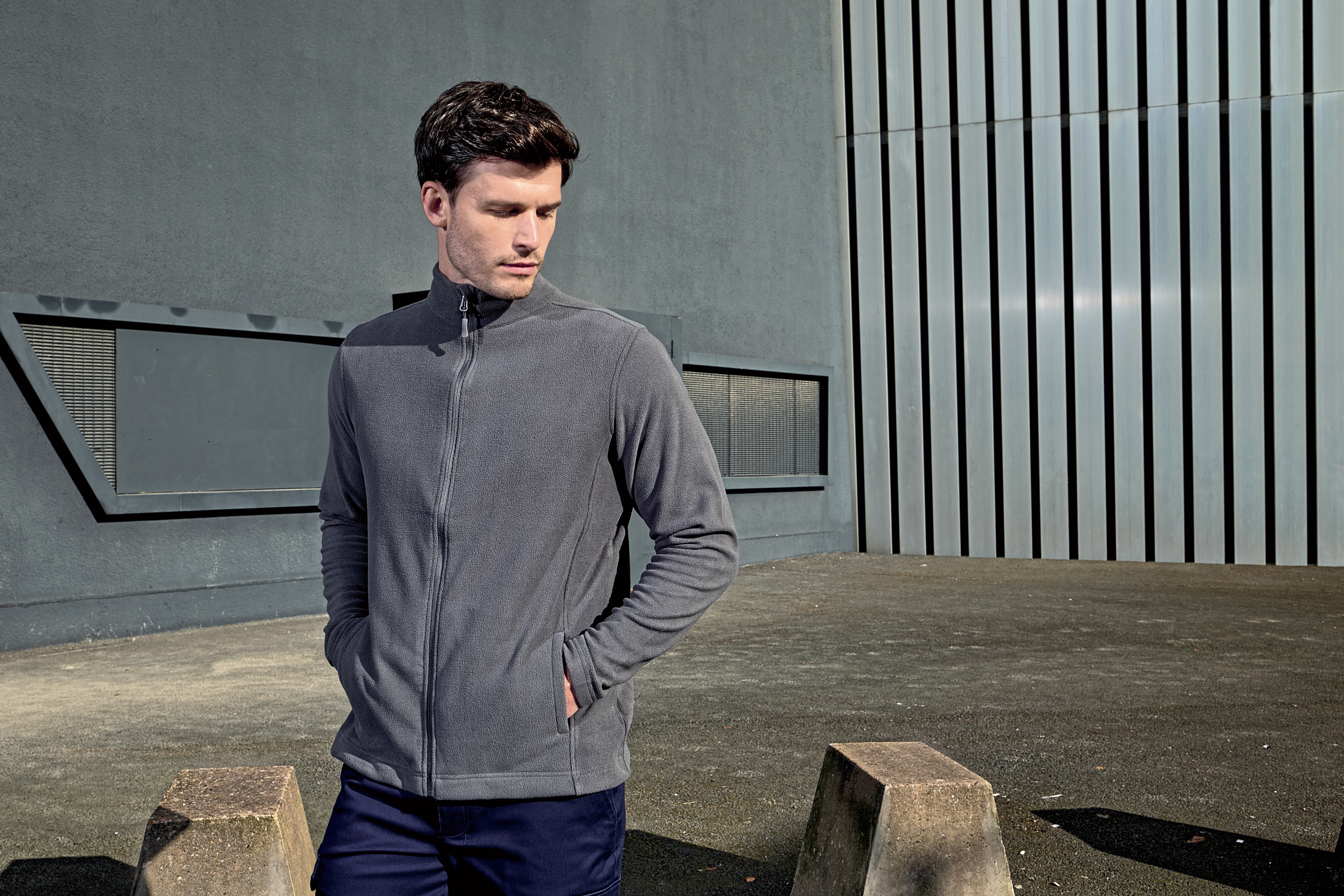 Men´s ´Recyclight´ Full Zip Micro Fleece