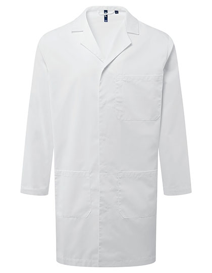 Essential 3-Pocket Work Coat White 5XL /52 (24)