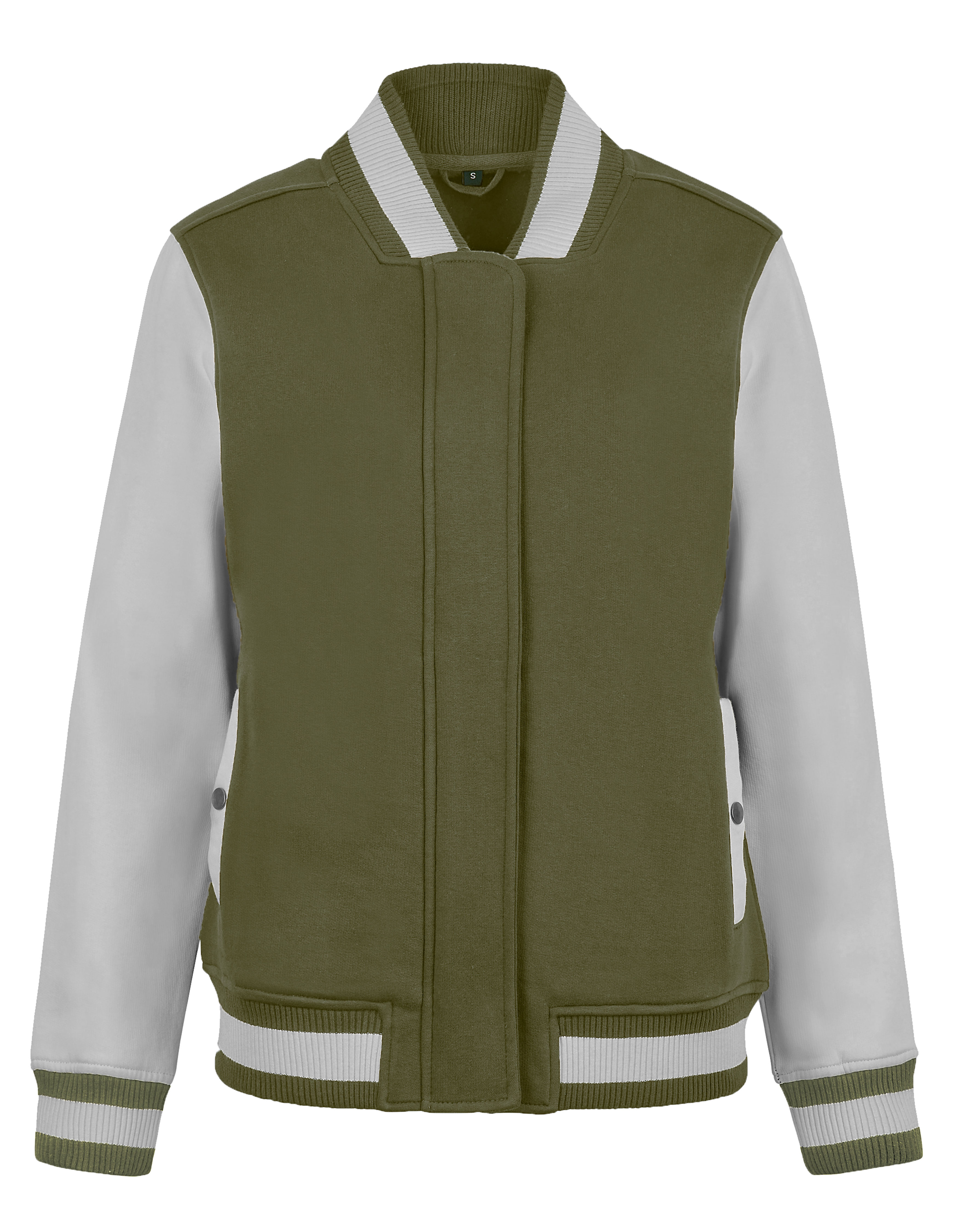 Women´s Premium College Jacket Olive 3XL
