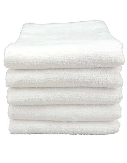 All-Over Strandtuch White 100 x 190 cm
