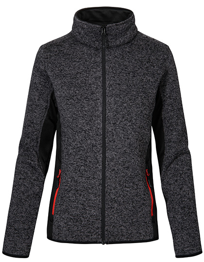 Women´s Knit Jacket Workwear Heather Graphite 3XL