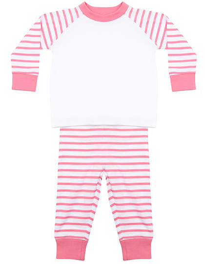 Striped Pyjamas Pink Stripe 3-4 years