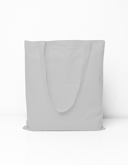 Cotton Bag Long Handles White approx. 38 x 42 cm